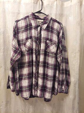 Lightweight flannel shirt